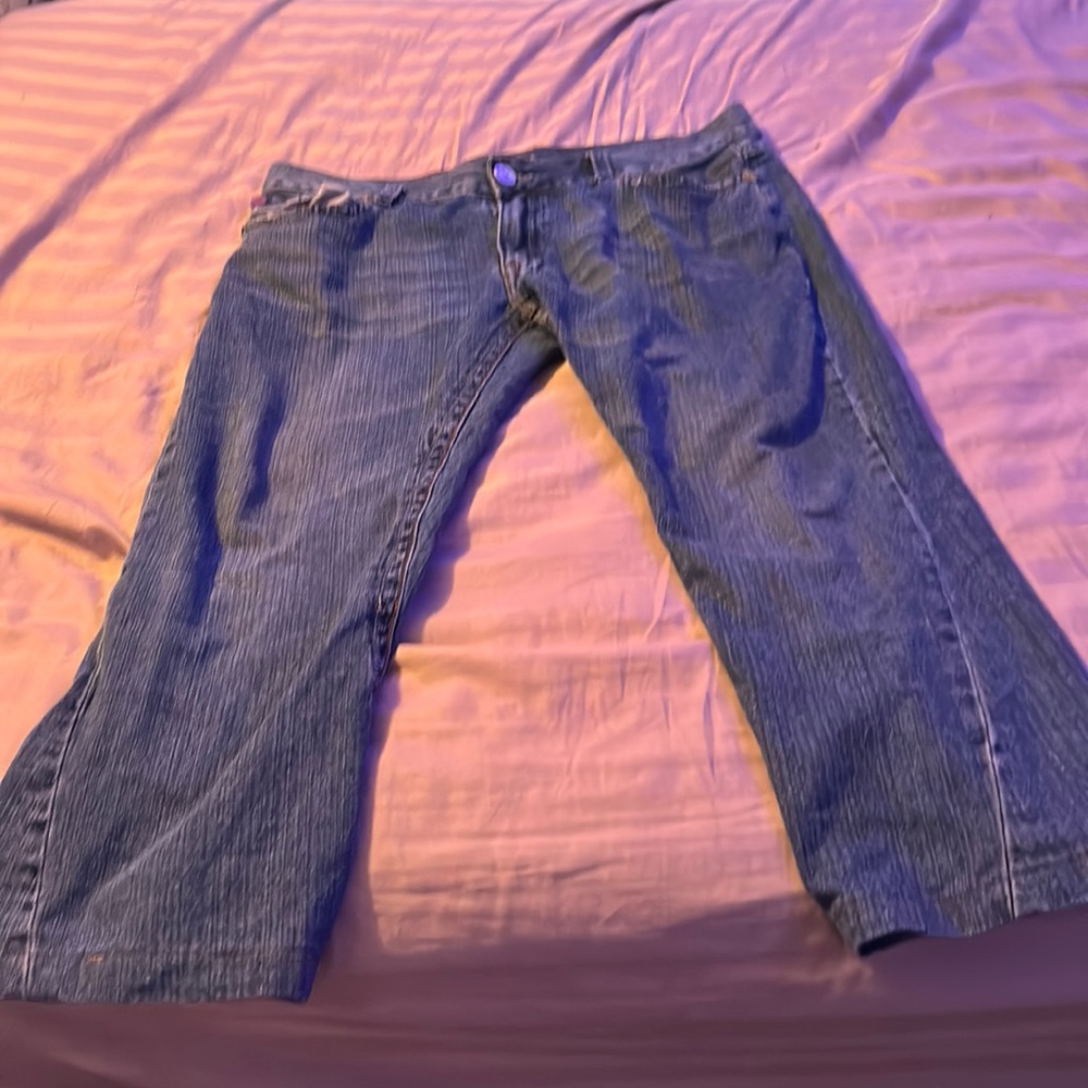 True religion denim dragon print